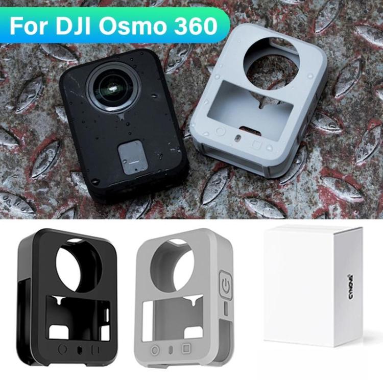 For DJI Osmo 360 CYNOVA Silicone Case Anti-Scratch Shockproof Full Body Protective Cover(Black) - free shipping - PMC TechLife - Order now!