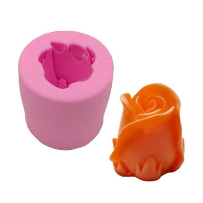 Roses Cake Series Silicone Candle Mold   Food Grade Baking Tools - Food Molds by PMC Jewellery | Online Shopping South Africa | PMC Jewellery