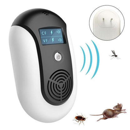 Electronic Pest Control Ultrasonic Pest Repeller(Black) - Repellents by PMC Jewellery | Online Shopping South Africa | PMC Jewellery