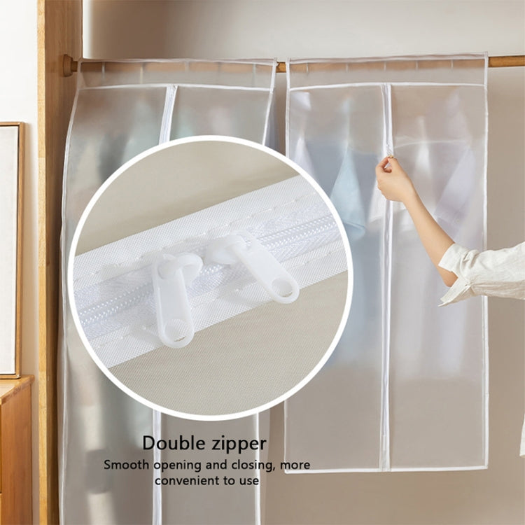 PEVA Three-dimensional Dustproof Cloth Cover Bags Hanging Storage Bag Waterproof Cover(White) - Dust Covers by PMC TechLife | Online Shopping South Africa | PMC TechLife