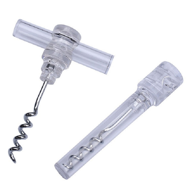 Wine Corkscrew Creative Small Gift Wine Set Kitchen Gadgets(Transparent) - Openers by PMC Jewellery | Online Shopping South Africa | PMC Jewellery | Buy Now Pay Later Mobicred