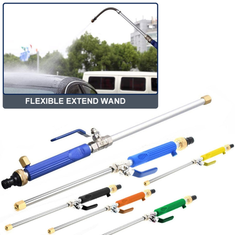 Garden Lawn Irrigation High Pressure Hose Spray Nozzle Car Wash Cleaning Tools (Black) - Watering & Irrigation by PMC TechLife | Online Shopping South Africa | PMC TechLife