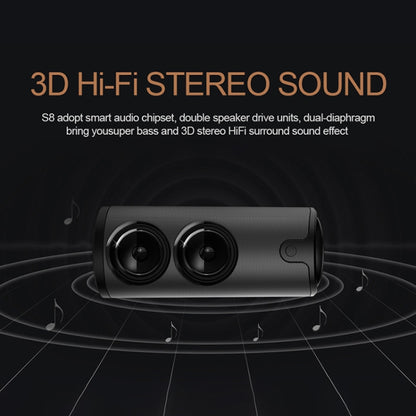 ZEALOT S8 3D Stereo Bluetooth Speaker Wireless Subwoofer Column Portable Touch Control AUX TF Card Playback Handsfree with Mic - Desktop Speaker by ZEALOT | Online Shopping South Africa | PMC Jewellery | Buy Now Pay Later Mobicred