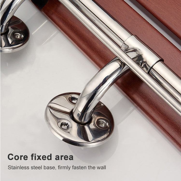 Wood Folding Wall Mounted Relaxation Shower Chair Solid Seat - Bath Footstools & Chair by PMC TechLife | Online Shopping South Africa | PMC TechLife