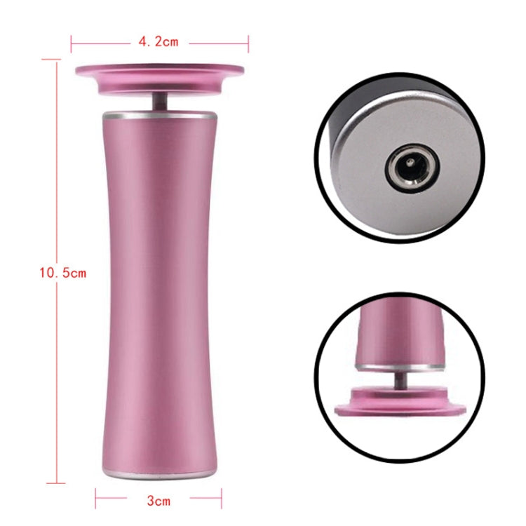 Electric Foot File Speed Adjustable Sandpaper Discs Callus Remover Pedicure Fast Remove Feet Hard Cracked Dry Dead Skin Tool, Plug Type:UK plug(Pink) - Grinding Tools & Accessories by PMC Jewellery | Online Shopping South Africa | PMC Jewellery | Buy Now Pay Later Mobicred