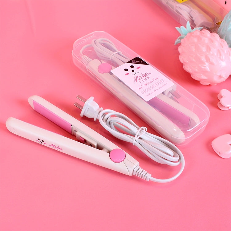 Mini Professional Hair Tools Smoothing Corrugated Travel Straightening Irons(Light Blue Bear) - free shipping - PMC TechLife - Order now!