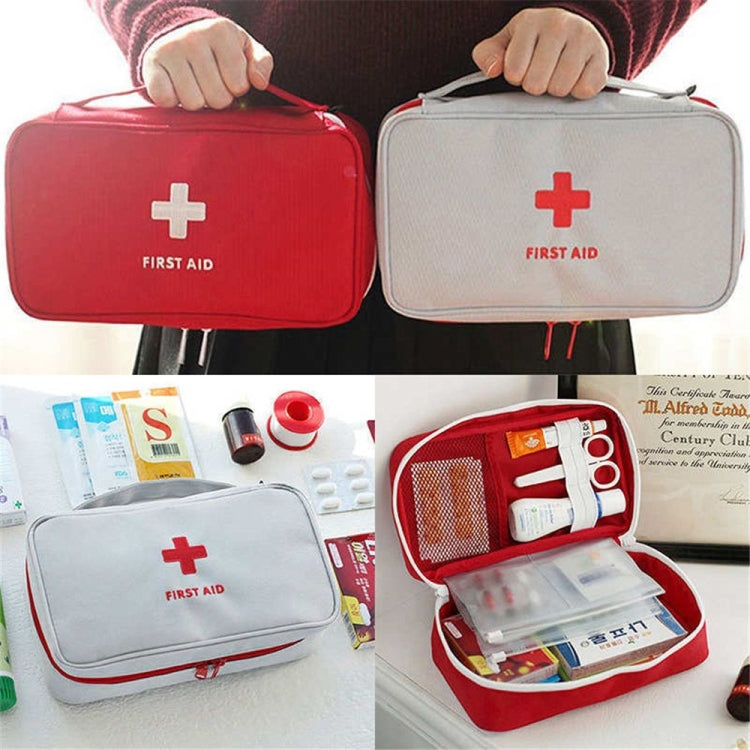 Travel First Aid Kit Bag Home Emergency Survival Rescue Box(Red) - Pill Boxes by PMC TechLife | Online Shopping South Africa | PMC TechLife | Buy Now Pay Later Mobicred