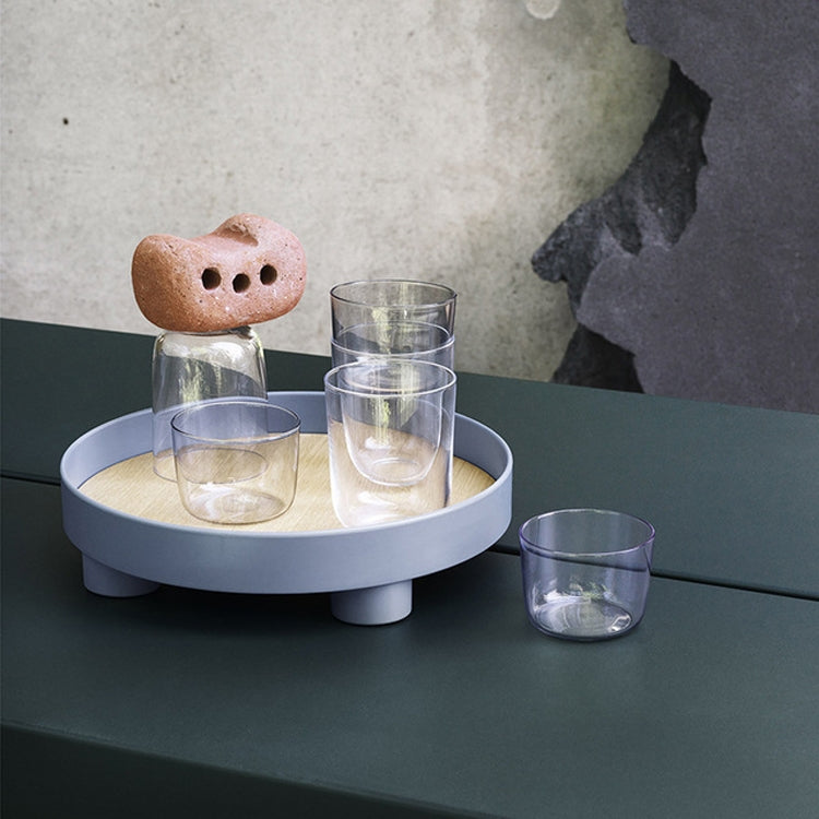 Multifunctional Storage Fruit Tray Cup Perfume Debris Desktop Decoration Plate Tray(Gray) - free shipping - PMc TechLife - Order now!