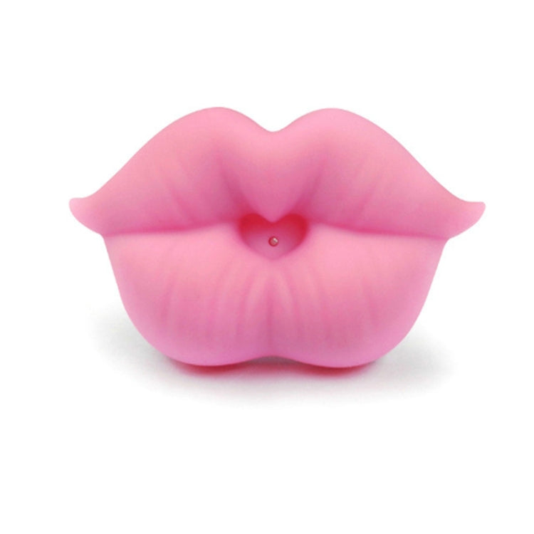 3 PCS Newborn Pacifier Red Lips Dummy Pacifiers Funny Silicone Baby Nipples Teether Soothers Pacifier(Pink) - Cups & Silicone Nipple by PMC Jewellery | Online Shopping South Africa | PMC Jewellery