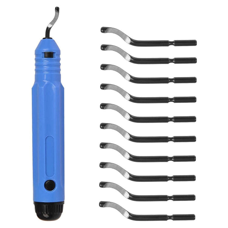 NB1100 Hand Deburr Trimming Knife Scraper, Style:Handle +10 Cutter Heads - free shipping - PMC TechLife - Order now!