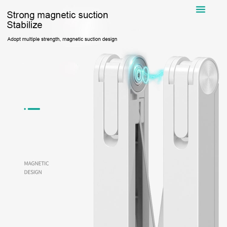 Folding Portable Lifting Desktop Cooling Height Angle Adjustable Laptop Bracket - Laptop Stand by PMC TechLife | Online Shopping South Africa | PMC TechLife | Buy Now Pay Later Mobicred