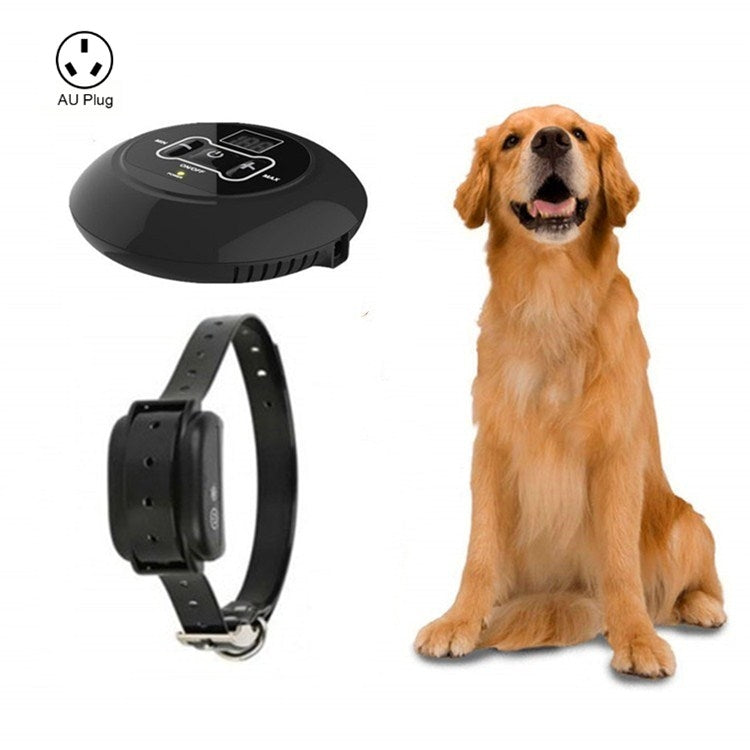 Electronic Fence Wireless Pet Training Device Bark Stop, Plug Type:AU  Plug(With 1 Collar) - Training Aids by PMC TechLife | Online Shopping South Africa | PMC TechLife | Buy Now Pay Later Mobicred