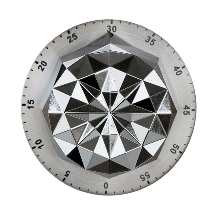 Mechanical Timer Stainless Steel Flower Creative Timer Magnetic Kitchen Reminder - Digital Countdown by PMC TechLife | Online Shopping South Africa | PMC TechLife | Buy Now Pay Later Mobicred