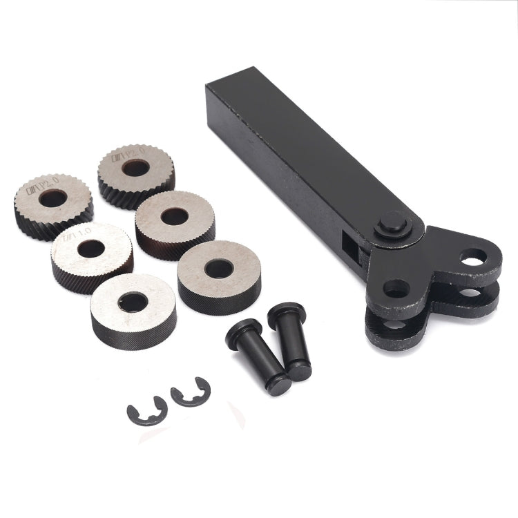 Hardened and Durable Steel Two-wheel Knurled Tool Kit, Style:1.8mm - Others by PMc TechLife | Online Shopping South Africa | PMc TechLife | Buy Now Pay Later Mobicred