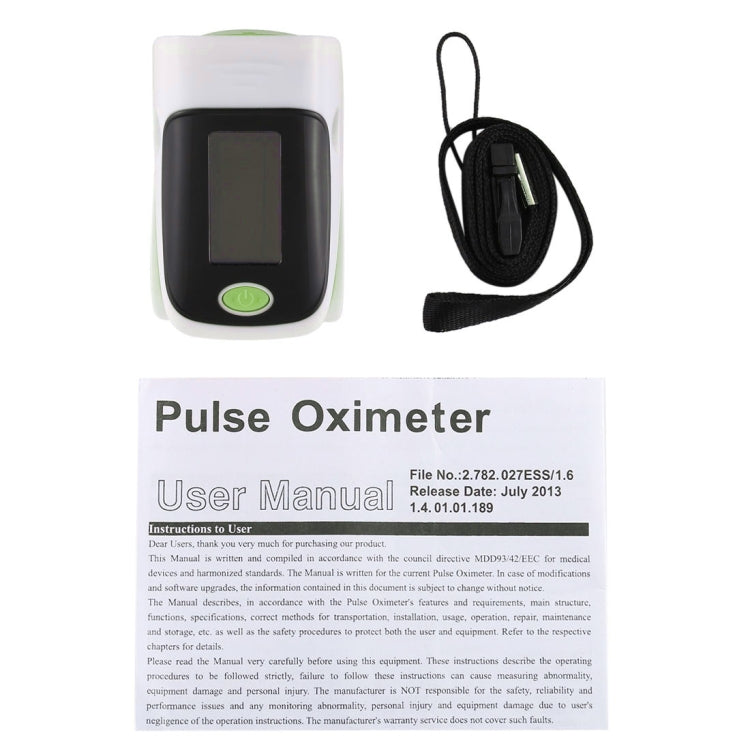 AB-80 Precision Finger Pulse Oximeter Blood Oxygen Monitor(Green) - free shipping - PMC TechLife - Order now!