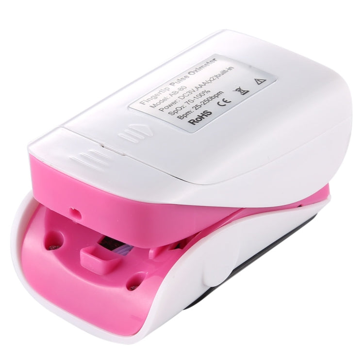 AB-80 Precision Finger Pulse Oximeter Blood Oxygen Monitor(Pink) - free shipping - PMC TechLife - Order now!