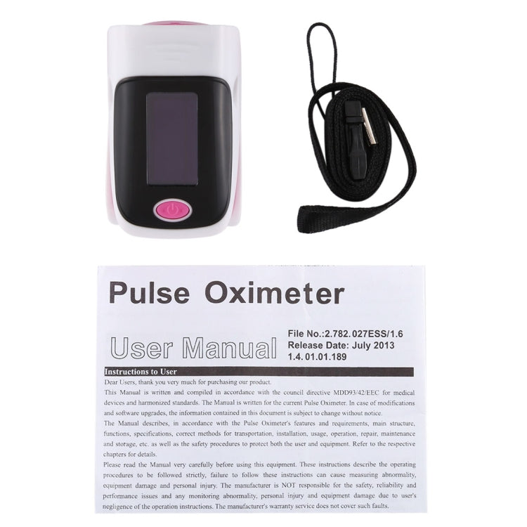 AB-80 Precision Finger Pulse Oximeter Blood Oxygen Monitor(Pink) - free shipping - PMC TechLife - Order now!