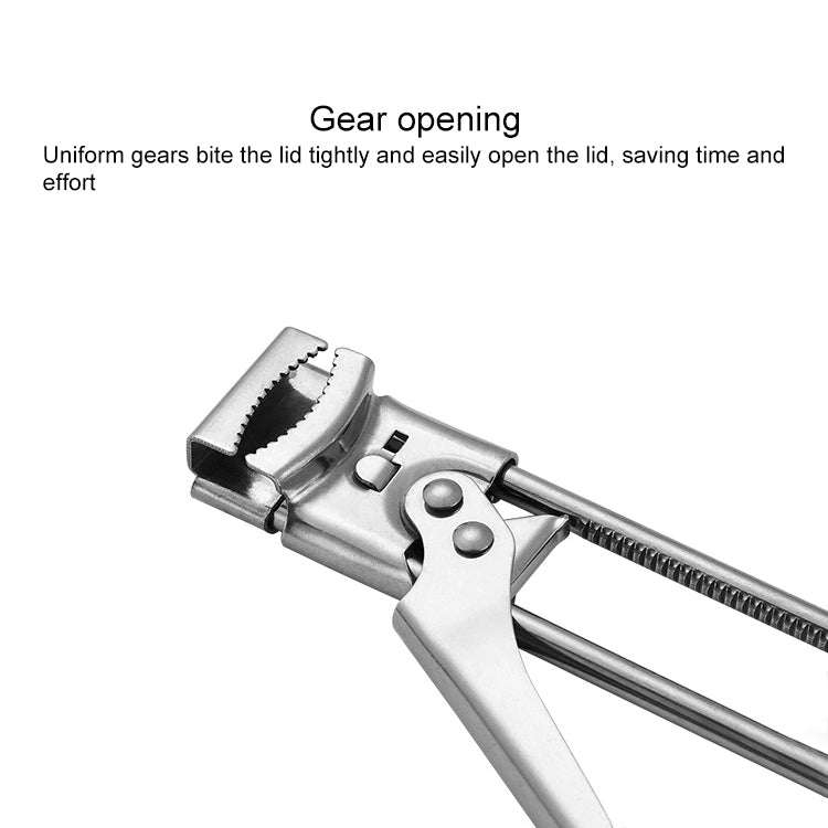 Stainless Steel bottle Opener Adjustable Can Opener Jam Bottle Opener Gadget - Openers by PMC TechLife | Online Shopping South Africa | PMC TechLife | Buy Now Pay Later Mobicred
