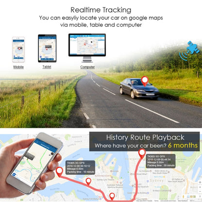 K8 Car Truck Vehicle Tracking 3G GSM GPS Tracker - Car Tracker by PMC Jewellery | Online Shopping South Africa | PMC Jewellery | Buy Now Pay Later Mobicred