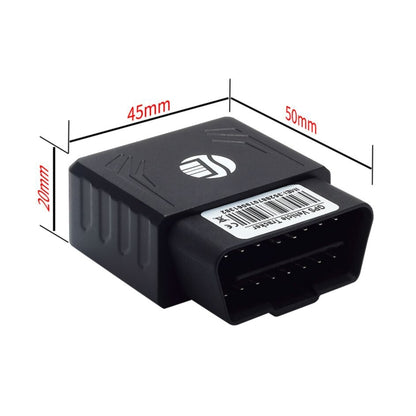 TK306 2G OBD II Realtime Car Truck Vehicle Tracking GSM GPRS GPS Tracker, Support AGPS - Car Tracker by PMC Jewellery | Online Shopping South Africa | PMC Jewellery