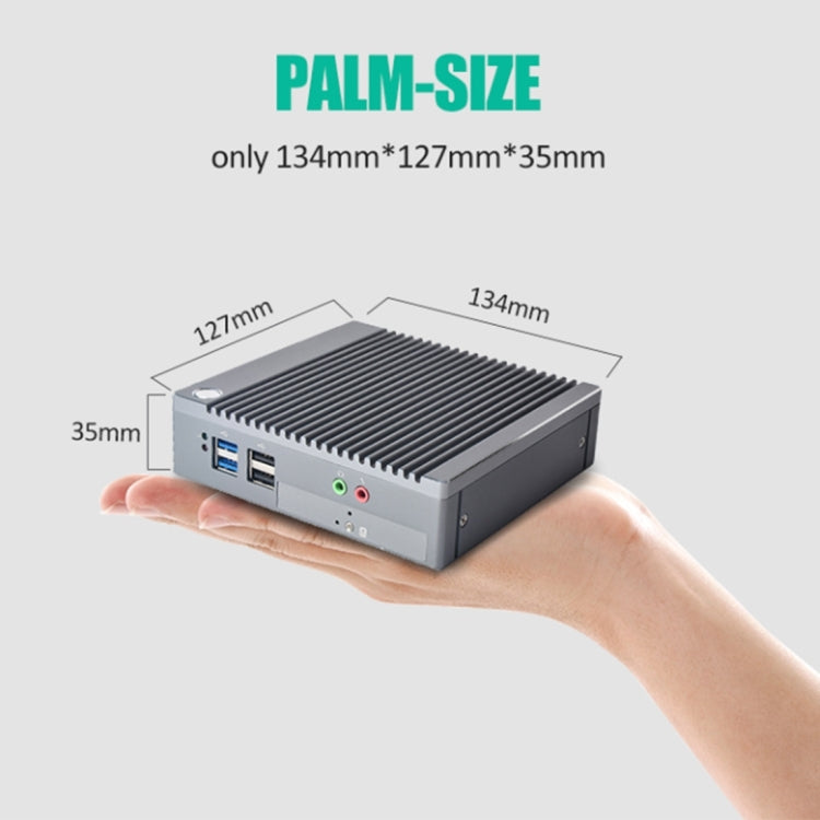 K660S Windows and Linux System Mini PC, Intel Celeron Processor N2840 Quad-Core 1.83- 2.25GHz, 8GB RAM + 128GB SSD, UK Plug - Windows Mini PCs by PMc TechLife | Online Shopping South Africa | PMc TechLife | Buy Now Pay Later Mobicred