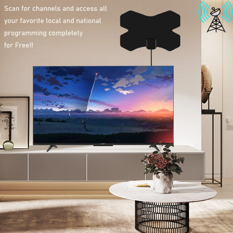 MYC-HDTV050 X Shield 25dB 4K HDTV Antenna, Reception Range: 150 Miles - DVB-T & Simulation Antenna by PMC Jewellery | Online Shopping South Africa | PMC Jewellery | Buy Now Pay Later Mobicred