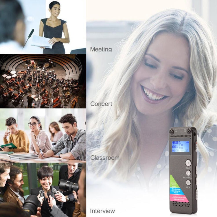 VM31 Portable Audio Voice Recorder, 8GB, Support Music Playback - Other Style by PMC TechLife | Online Shopping South Africa | PMC TechLife | Buy Now Pay Later Mobicred