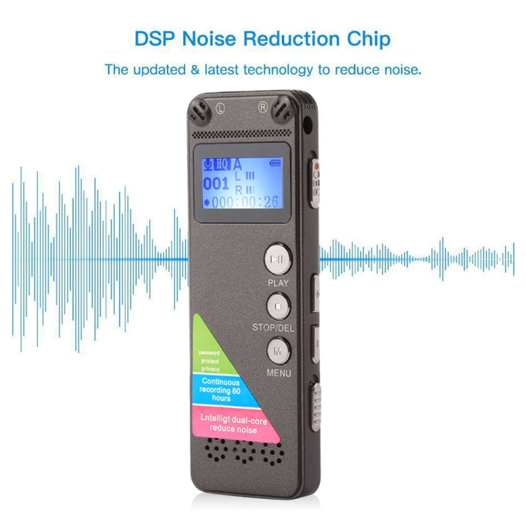 VM31 Portable Audio Voice Recorder, 8GB, Support Music Playback - Other Style by PMC TechLife | Online Shopping South Africa | PMC TechLife | Buy Now Pay Later Mobicred