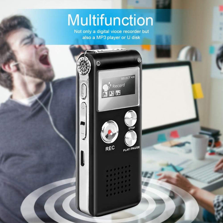 SK012 16GB Smart Noise Reduction HD Voice Recording Pen - Recording Pen by PMC TechLife | Online Shopping South Africa | PMC TechLife | Buy Now Pay Later Mobicred