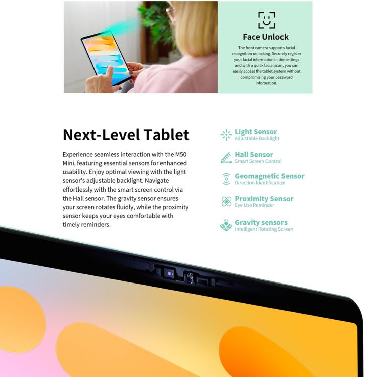 Teclast M50 Mini WiFi Tablet PC, 4GB+128GB, 8.7 inch Android 15 Unisoc T606 Octa Core - free shipping - PMc TechLife - Order now!