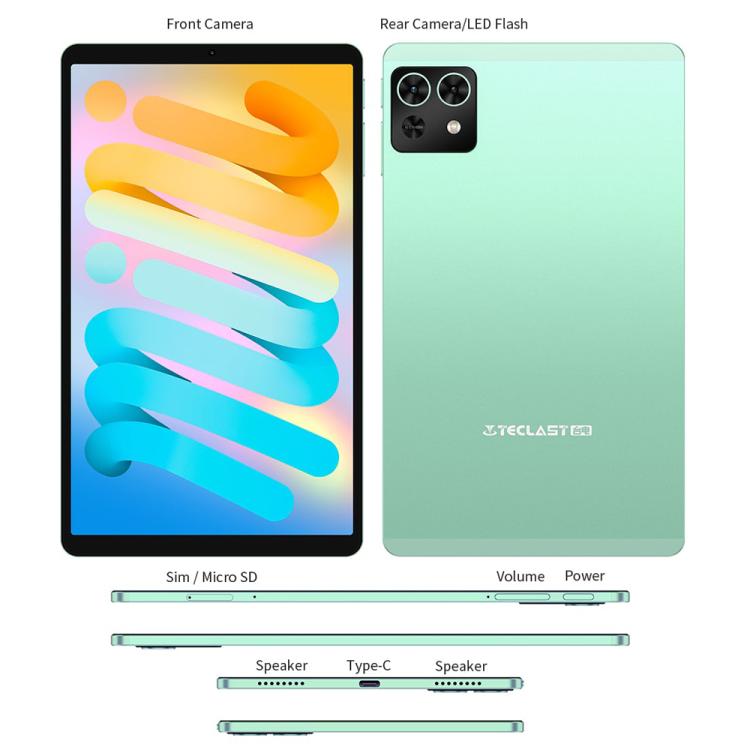 Teclast M50 Mini WiFi Tablet PC, 4GB+128GB, 8.7 inch Android 15 Unisoc T606 Octa Core - free shipping - PMc TechLife - Order now!