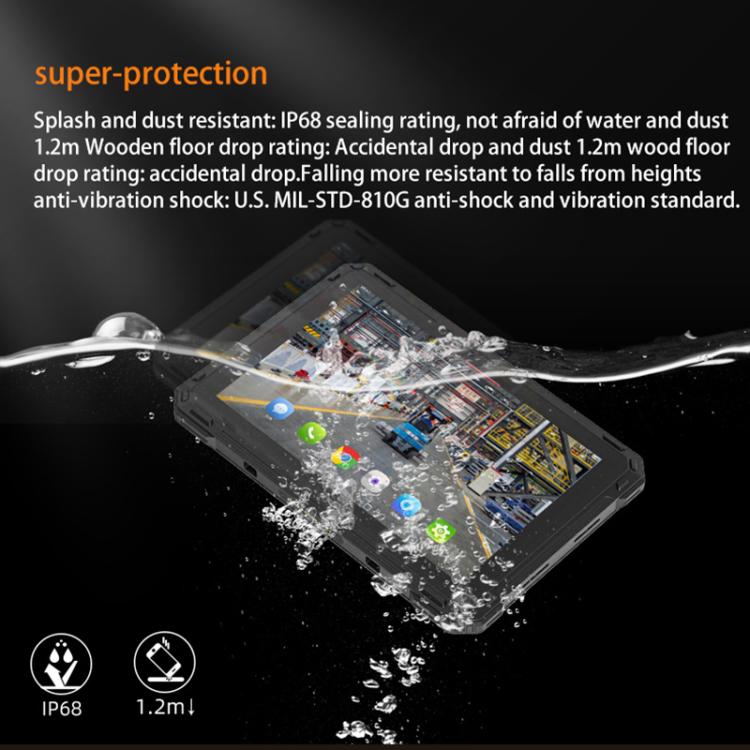 CENAVA A88ST IP68 Rugged Tablet PC, 4GB+64GB, 8 inch Android 11 MTK6771 Octa Core, 4G Network, EU Plug - free shipping - PMc TechLife - Order now!