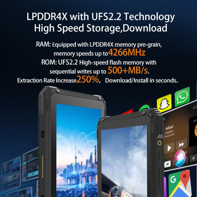 CENAVA A88ST IP68 Rugged Tablet PC, 4GB+64GB, 8 inch Android 11 MTK6771 Octa Core, 4G Network, US Plug - free shipping - PMc TechLife - Order now!