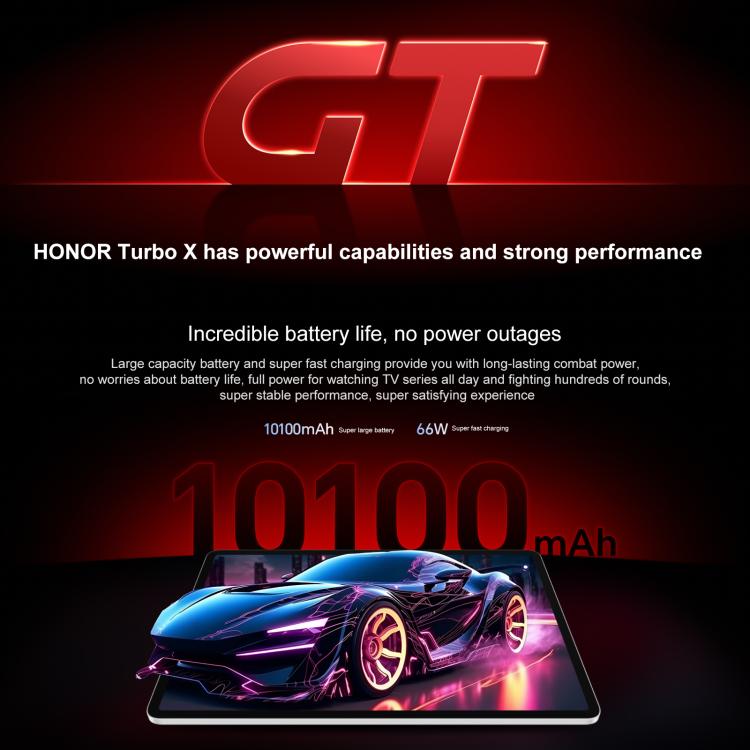 Honor Pad GT WiFi Tablet PC, 11.5 inch 8GB+256GB MagicOS 9.0 Dimensity 8350 Ultra Octa Core (White) - free shipping - PMc TechLife - Order now!