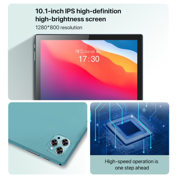 Y22 10.1 inch Smart Learning Tablet PC, 4GB+64GB, Android 10 MTK6755 Octa Core, 4G Network, EU Plug (Light Green) - free shipping - PMc TechLife - Order now!