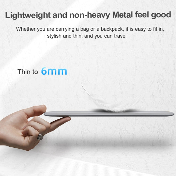 H15 15.6 inch Ultrathin Laptop, 16GB+256GB, Windows 11 Intel Processor N95 Quad Core, EU Plug (Silver) - free shipping - PMc TechLife - Order now!