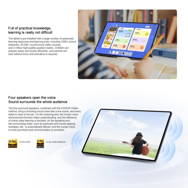 Honor Pad X9 WiFi Tablet PC, 11 inch 8GB+256GB MagicOS 8.0 Qualcomm Snapdragon 680 Octa Core (Grey) - free shipping - PMC Jewellery - Order now!