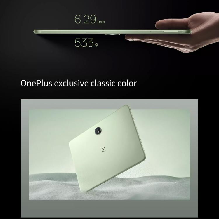 OnePlus Pad 11.61 inch Tablet PC, 12GB+256GB, ColorOS 15.0 Dimensity 8350 Octa Core (Grey) - free shipping - PMc TechLife - Order now!