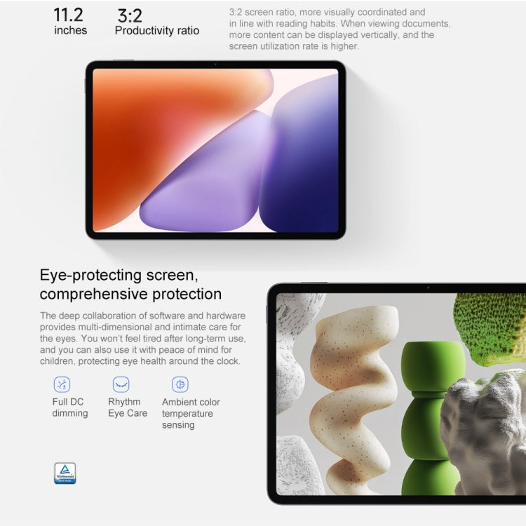 Xiaomi Pad 7 11.2 inch, 8GB+128GB, HyperOS 2 Qualcomm Snapdragon 7+ Gen3 Octa Core (Black) - free shipping - PMc TechLife - Order now!