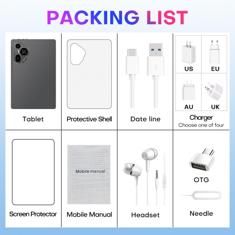 Pad7 Ultra 10.1 inch 3G Phone Call Tablet PC, 2GB+32GB, Android 8.1 MTK6737 Quad Core, US Plug (Silver) - free shipping - PMc TechLife - Order now!