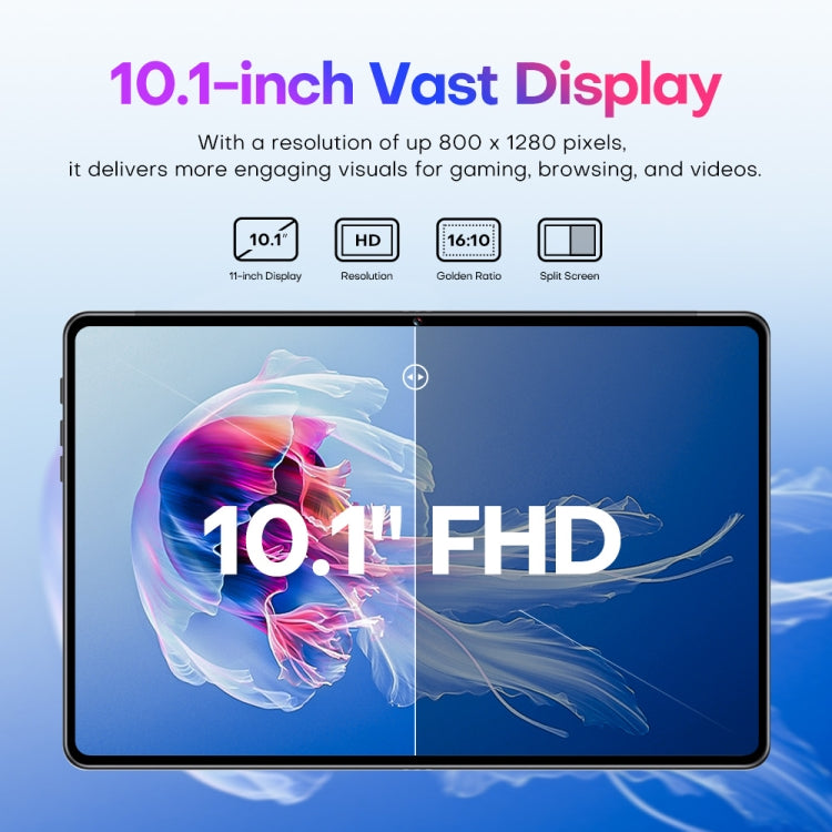 Pad7 Ultra 10.1 inch 3G Phone Call Tablet PC, 2GB+32GB, Android 8.1 MTK6737 Quad Core, EU Plug (Silver) - free shipping - PMc TechLife - Order now!