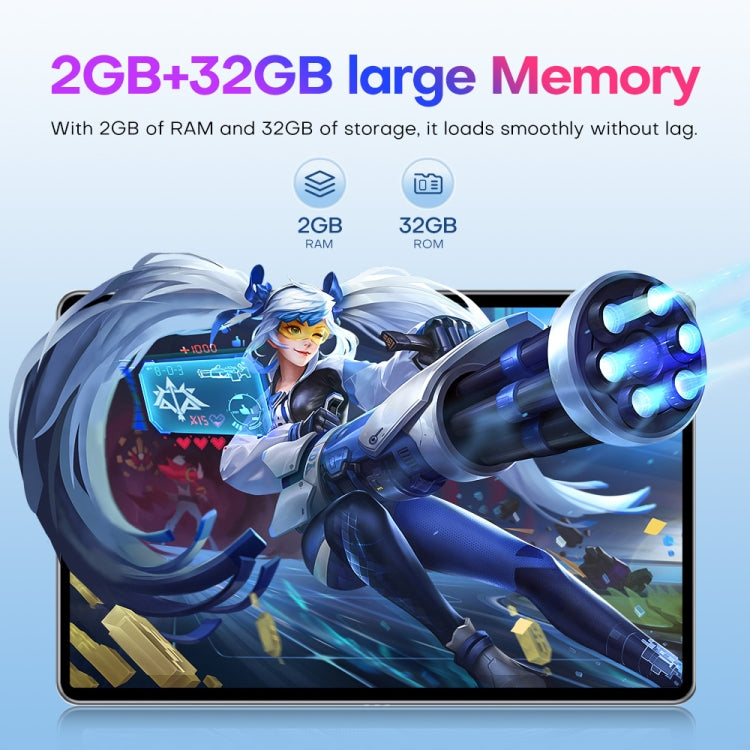 Pad7 Ultra 10.1 inch 3G Phone Call Tablet PC, 2GB+32GB, Android 8.1 MTK6737 Quad Core, EU Plug (Silver) - free shipping - PMc TechLife - Order now!