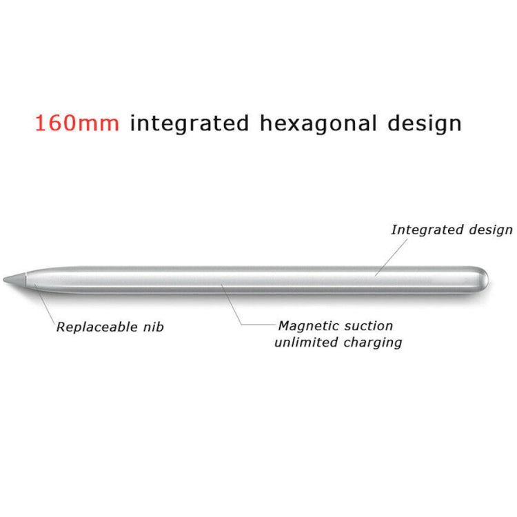 Original Huawei M-Pencil 160mm Stylus Pen + 2 Spare Nibs Set for Huawei MatePad Pro / MatePad(Silver) - Stylus Pen by Huawei | Online Shopping South Africa | PMC Jewellery