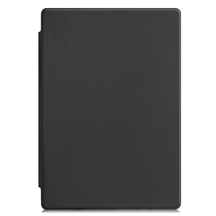 Custer Texture Horizontal Flip PU Leather Case for Microsoft Surface Pro 4 / 5 / 6 / 7 12.3 inch, with Holder & Pen Slot(Black) - Others by PMC TechLife | Online Shopping South Africa | PMC TechLife