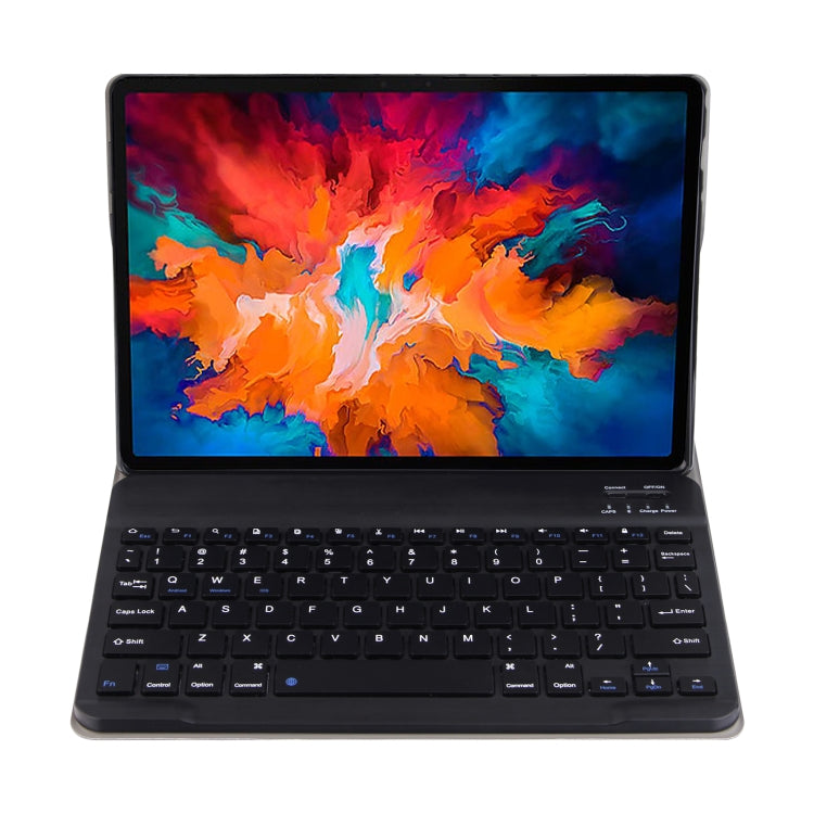 DY-M10ReL 2 in 1 Removable Bluetooth Keyboard + Protective Leather Tablet Case with Holder for Lenovo Tab M10 FHD REL(Blue) - Lenovo Keyboard by PMC TechLife | Online Shopping South Africa | PMC TechLife