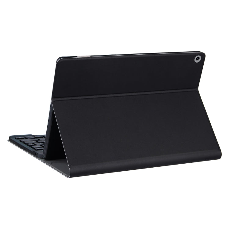 DY-E10 2 in 1 Removable Bluetooth Keyboard + Protective Leather Tablet Case with Holder for Lenovo Tab E10(Black) - Lenovo Keyboard by PMC TechLife | Online Shopping South Africa | PMC TechLife
