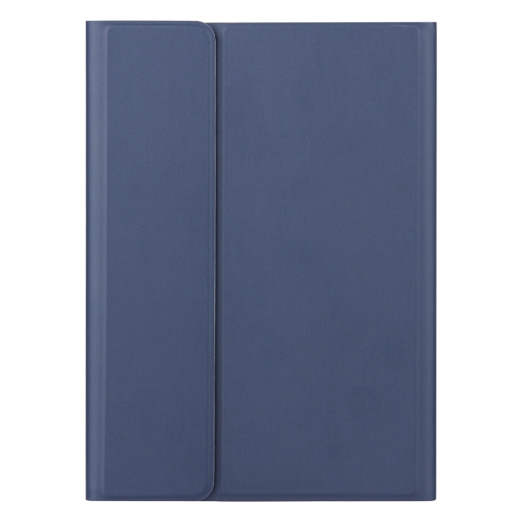 DY-E10 2 in 1 Removable Bluetooth Keyboard + Protective Leather Tablet Case with Touchpad & Holder for Lenovo Tab E10(Blue) - Lenovo Keyboard by PMC TechLife | Online Shopping South Africa | PMC TechLife