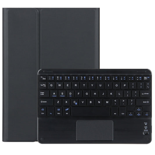 DY-P10-C 2 in 1 Removable Bluetooth Keyboard + Protective Leather Tablet Case with Touchpad & Holder for Lenovo Tab P10 10.1 inch(Black) - Lenovo Keyboard by PMC Jewellery | Online Shopping South Africa | PMC Jewellery