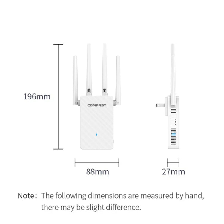 COMFAST CF-WR306S 300Mbps Wireless WiFi Signal Amplifier - Broadband Amplifiers by COMFAST | Online Shopping South Africa | PMC Jewellery | Buy Now Pay Later Mobicred