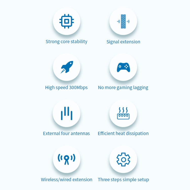 COMFAST CF-WR306S 300Mbps Wireless WiFi Signal Amplifier - free shipping - PMC Jewellery - Order now!